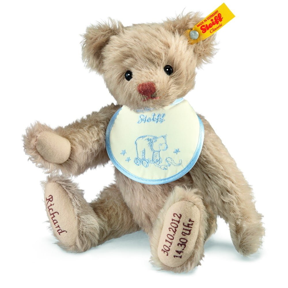 signed steiff bear