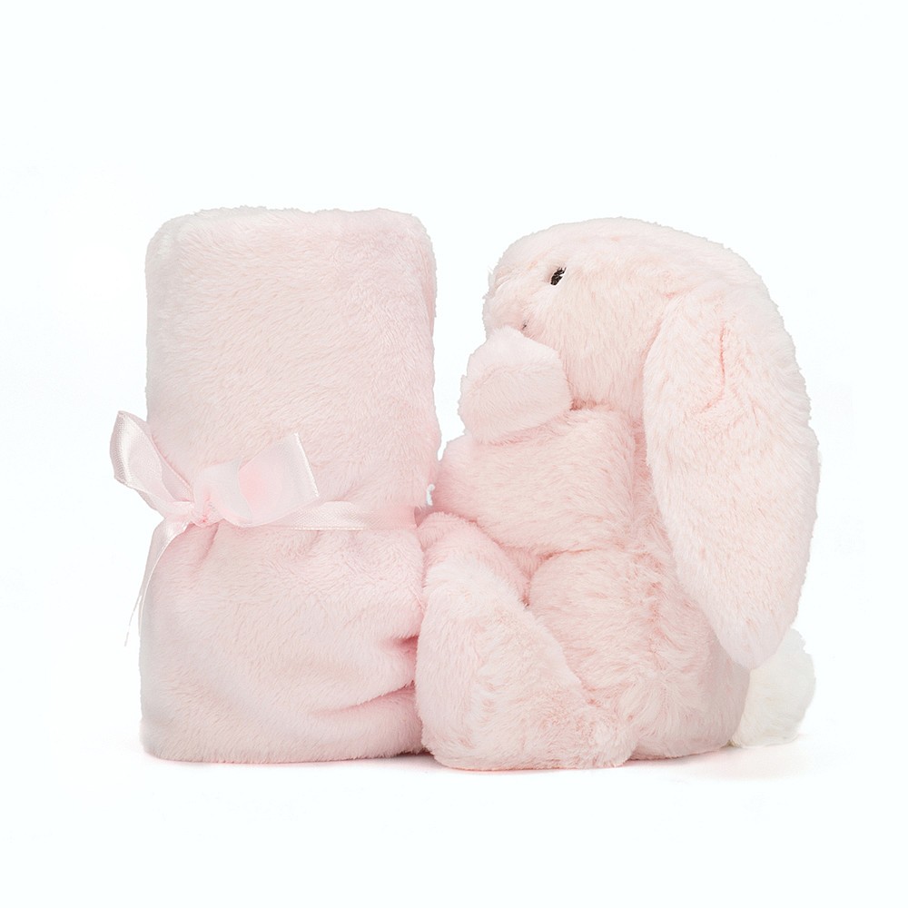 jellycat bunny blanket pink