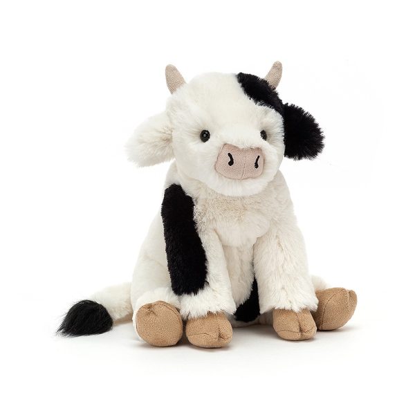 Jellycat Carey Cow Calf - Small, 20x10 cm