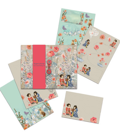 Roger la Borde Flower Field Writing paper set – Roger la Borde USA