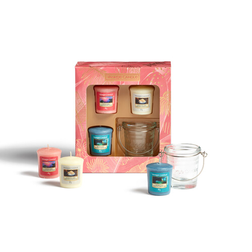 Yankee Candle 4 Votive Candle Gift Set - Last Paradise - Design 24