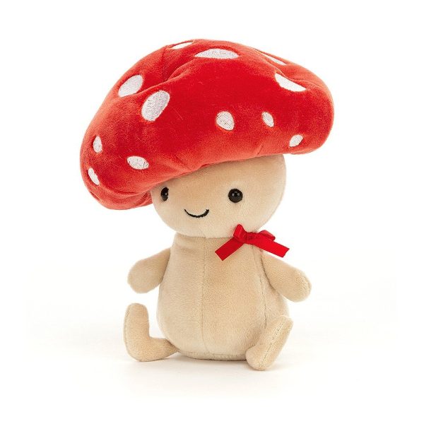 Jellycat Fun-Guy Robbie Toadstool - 16x8cm