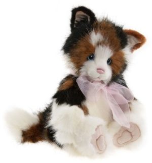 La Di Dah Cat, 36cm - Charlie Bears Plush CB222265B