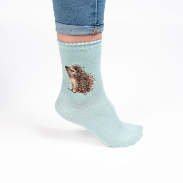 'Hedgehugs’ Hedgehog Socks - Wrendale Designs