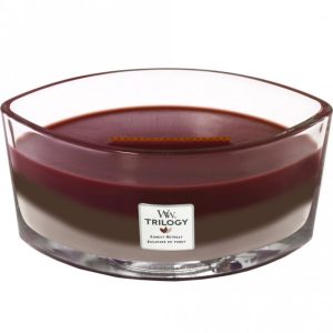 WoodWick Hourglass Trilogy Candle Forest Retreat - Scented Candle