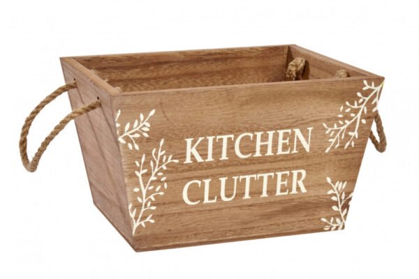 Kitchen Clutter Wooden Storage Box - Langs