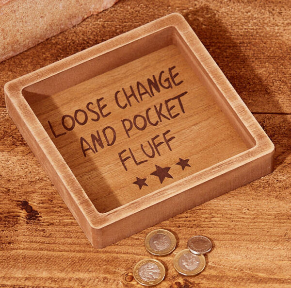 Loose Change and |Pocket Fluff Coin Tray - Langs