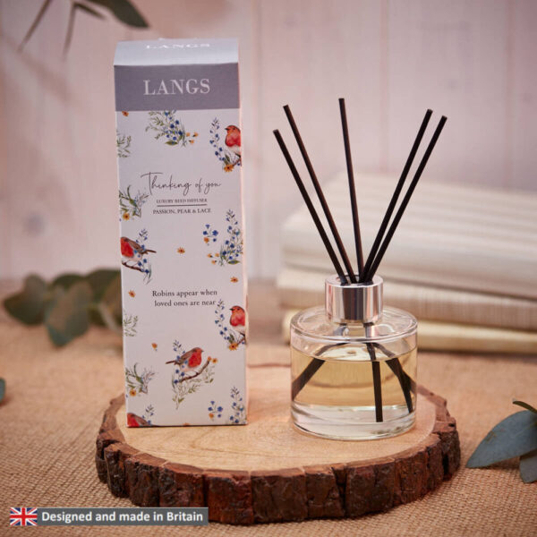 Passion Pear and Lace 'Thinking of You' Robin Luxury Reed Diffuser