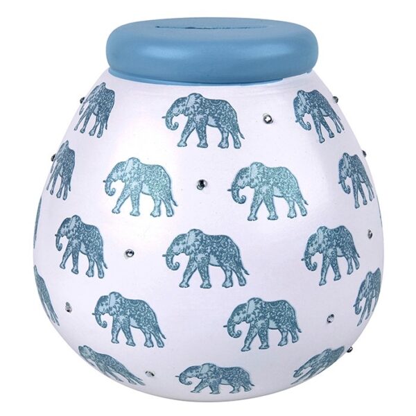 Pot of Dreams Elephants Smashable Money Pot