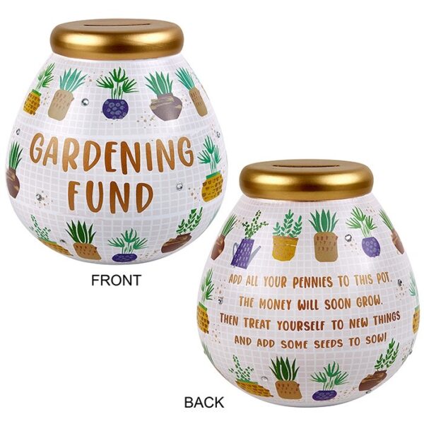 Pot of Dreams 'Gardening Fund' Smashable Money Pot