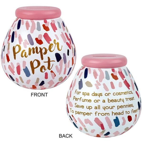 Pot of Dreams Lipstick Smudge Pamper Pot Smashable Money Pot