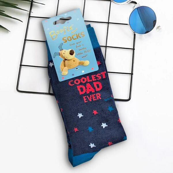 Boofle 'Coolest Dad Ever' Mens Socks