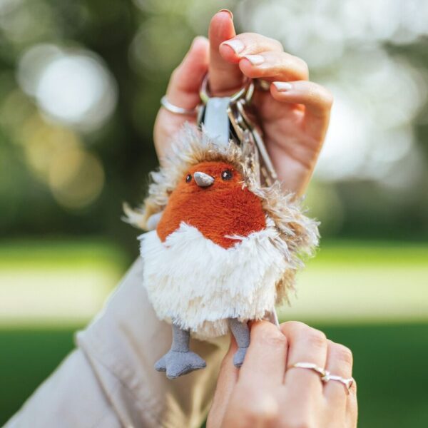 Wrendale Designs Adele Robin Plush Keyring