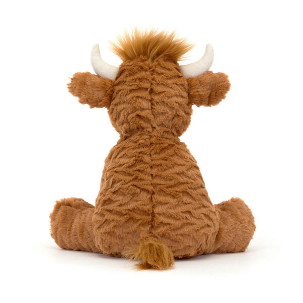 Jellycat Fuddlewuddle Highland Cow - Medium, 23x13x9cm