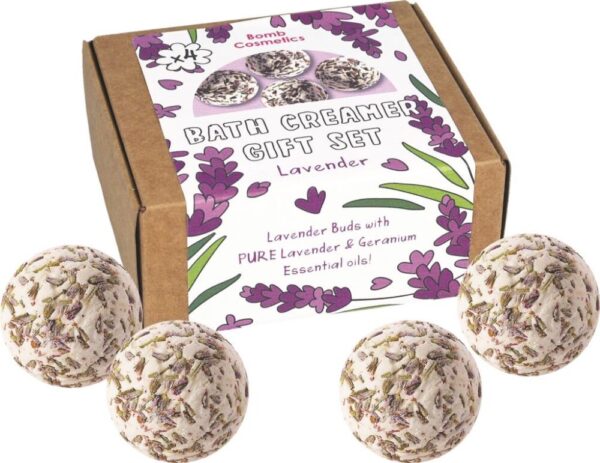 Bomb Raw Lavender Creamer Gift Set- Bomb Cosmetics