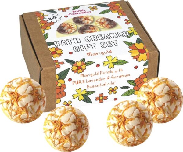 Bomb Raw Marigold Creamer Gift Set- Bomb Cosmetics