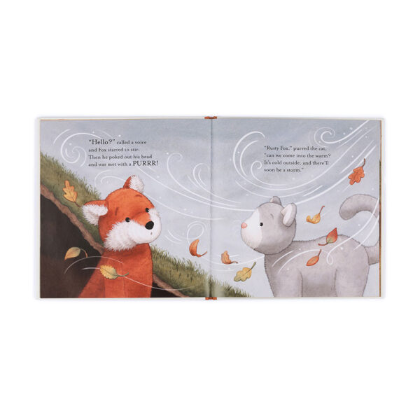 'Warm in the Storm’ Fox Story Book - Jellycat