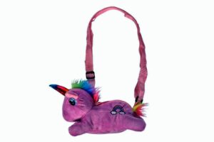 Rainbow Unicorn Plush Small Bag / Purse - Langs