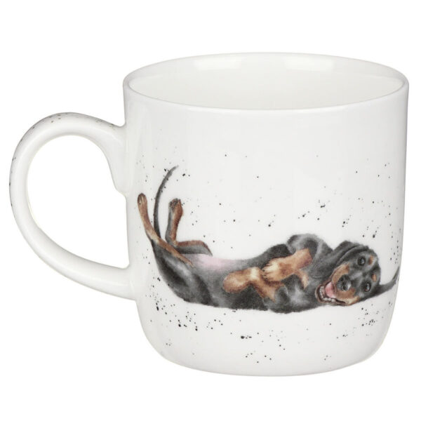 That Friday Feeling Dachshund Dog China Mug - Wrendale Designs