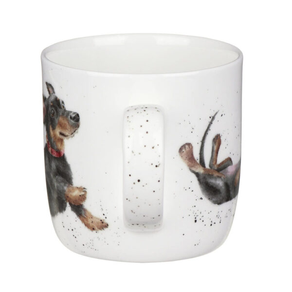 That Friday Feeling Dachshund Dog China Mug - Wrendale Designs