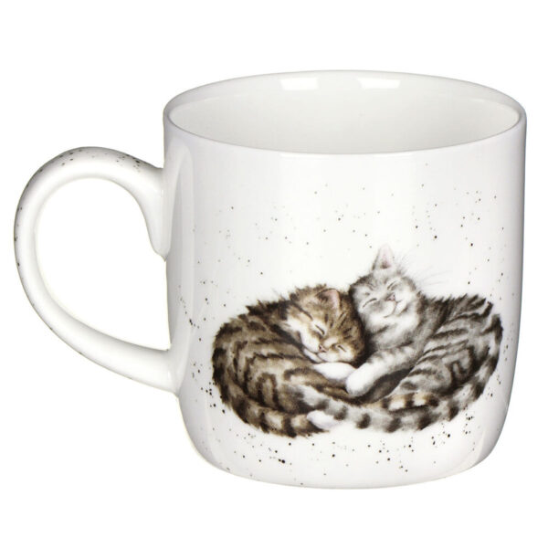 Feline Good Cat China Mug - Wrendale Designs