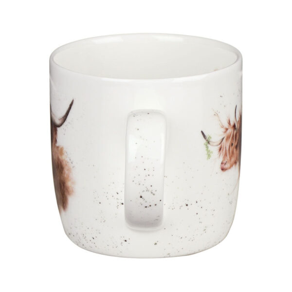 'Highland Cow' China Mug - Wrendale Designs