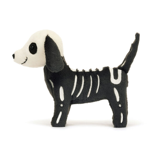 Jellycat Skeledog Dan the Dog - 16cm x 6cm x 22cm