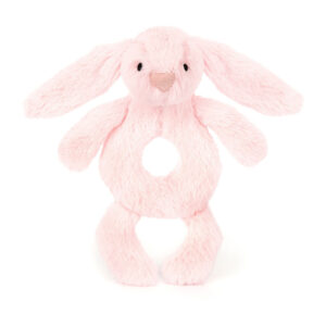 Jellycat Bashful Bunny Baby Pink Ring Rattle