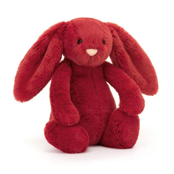 Jellycat Bashful Cranberry Bunny - Small, 18x9cm