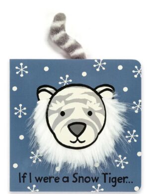 If I Were A Snow Tiger Board Book - Jellycat