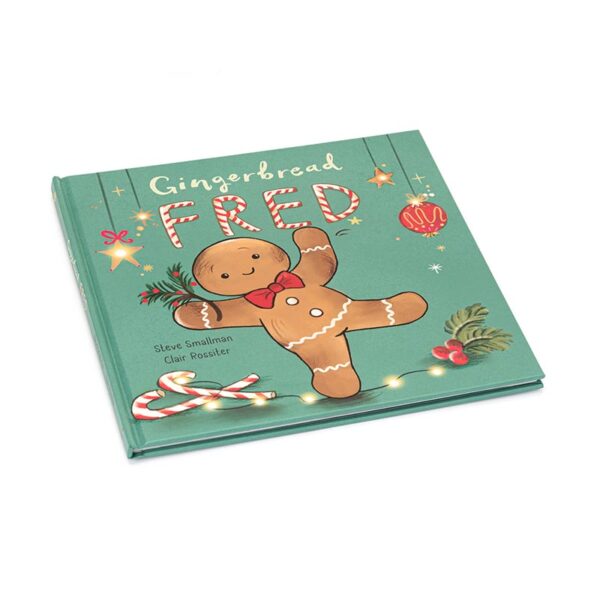 Gingerbread Fred Story Book - Jellycat