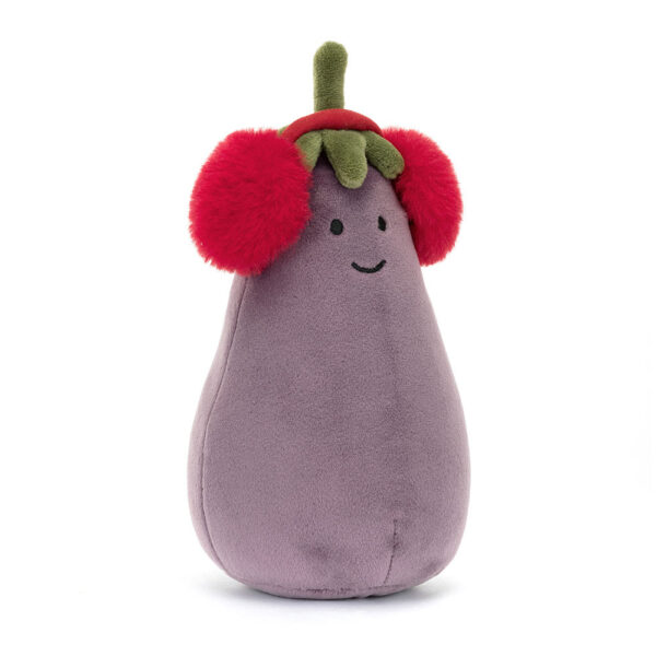 Jellycat Toastie Vivacious Red Aubergine - 16x9cm