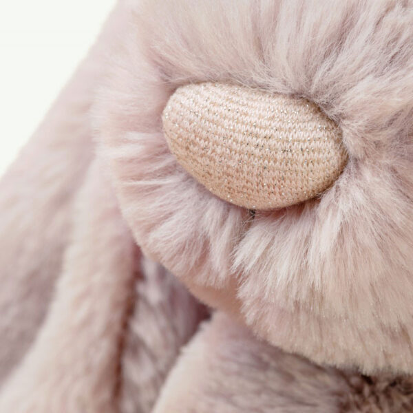 Jellycat Bashful Luxe Bunny Rosa - Medium, 31x12cm