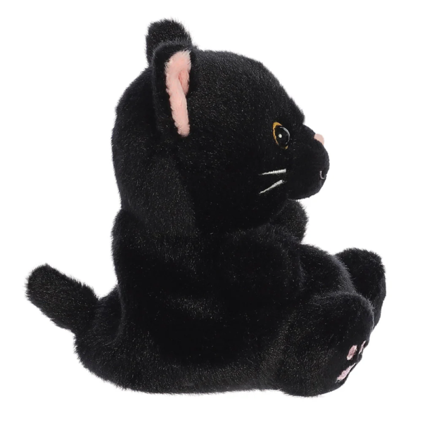 Palm Pals Twilight Black Cat Soft Toy - Aurora World